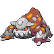#485 Heatran sprite Platino