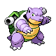 #009 Blastoise sprite Platino Shiny