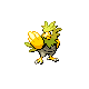 #021 Spearow sprite Platino Shiny