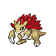 #028 Sandslash sprite Platino Shiny