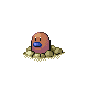 #050 Diglett sprite Platino Shiny