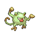 #056 Mankey sprite Platino Shiny