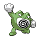 #062 Poliwrath sprite Platino Shiny