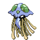 #073 Tentacruel sprite Platino Shiny