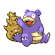 #080 Slowbro sprite Platino Shiny