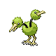 #084 Doduo sprite Platino Shiny
