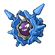 #091 Cloyster sprite Platino Shiny