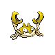 #098 Krabby sprite Platino Shiny