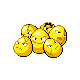 #102 Exeggcute sprite Platino Shiny
