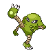 #106 Hitmonlee sprite Platino Shiny