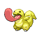 #108 Lickitung sprite Platino Shiny