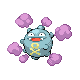 #109 Koffing sprite Platino Shiny