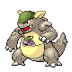 #115 Kangaskhan sprite Platino Shiny