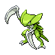 #141 Kabutops sprite Platino Shiny