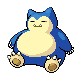 #143 Snorlax sprite Platino Shiny