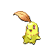 #152 Chikorita sprite Platino Shiny