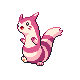 #162 Furret sprite Platino Shiny