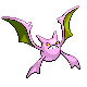#169 Crobat sprite Platino Shiny