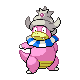 #199 Slowking sprite Platino Shiny