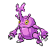 #214 Heracross sprite Platino Shiny