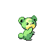 #216 Teddiursa sprite Platino Shiny