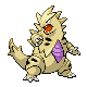 #248 Tyranitar sprite Platino Shiny