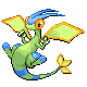 #330 Flygon sprite Platino Shiny
