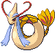 #350 Milotic sprite Platino Shiny
