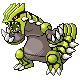 #383 Groudon sprite Platino Shiny