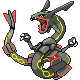 #384 Rayquaza sprite Platino Shiny
