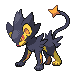 #405 Luxray sprite Platino Shiny