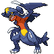 #445 Garchomp sprite Platino Shiny