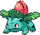#002 Ivysaur sprite Frontal