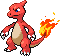 #005 Charmeleon sprite Frontal