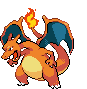 #006 Charizard sprite Frontal