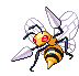 #015 Beedrill sprite Frontal