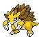 #028 Sandslash sprite Frontal