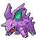 #033 Nidorino sprite Frontal