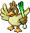 #083 Farfetch'd sprite Frontal