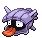 #090 Shellder sprite Frontal