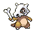 #104 Cubone sprite Frontal
