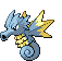 #117 Seadra sprite Frontal