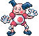 #122 Mr. Mime sprite Frontal