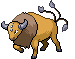 #128 Tauros sprite Frontal
