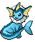 #134 Vaporeon sprite Frontal