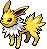 #135 Jolteon sprite Frontal