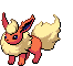 #136 Flareon sprite Frontal