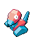 #137 Porygon sprite Frontal