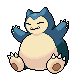#143 Snorlax sprite Frontal