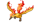 #146 Moltres sprite Frontal